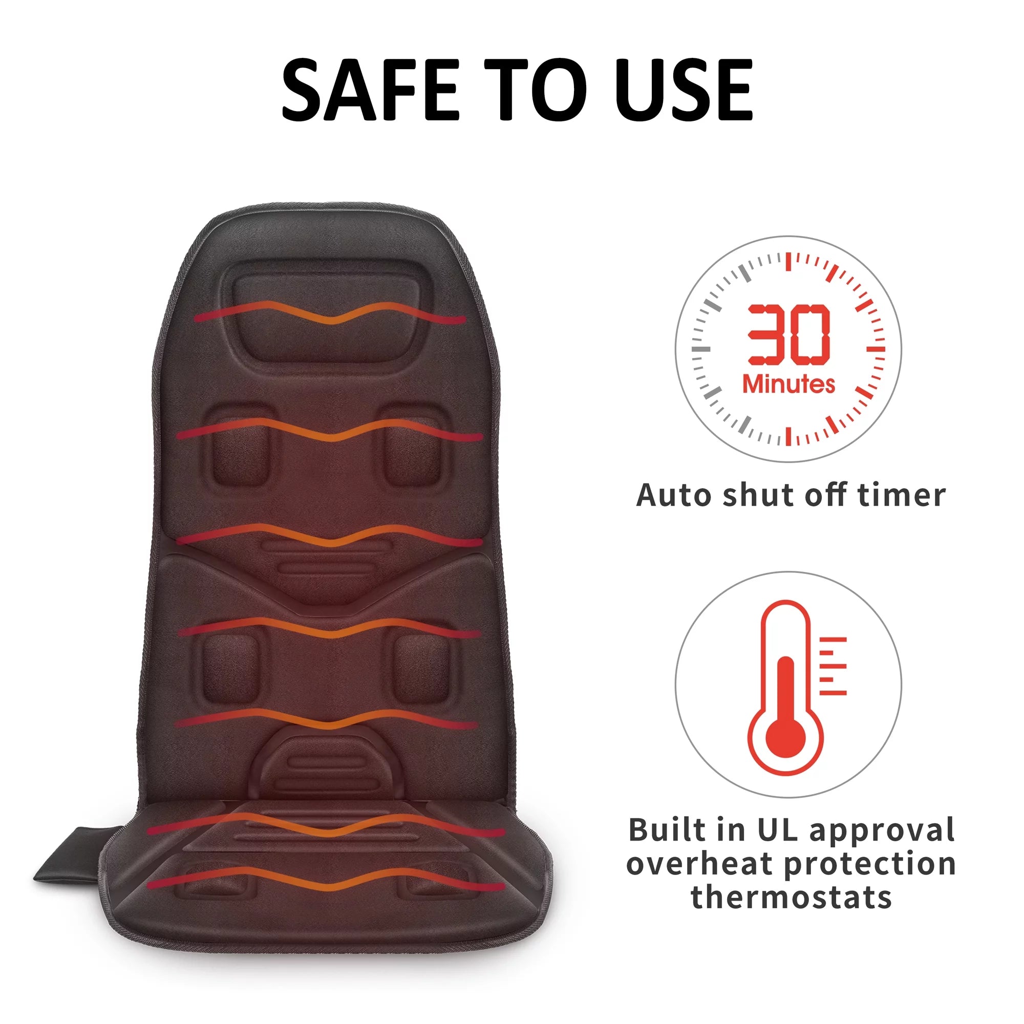 Heated Massage Seat Cushion