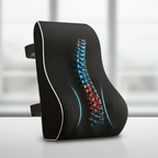 Ergonomic Memory Foam Lumbar Support Back Cushion